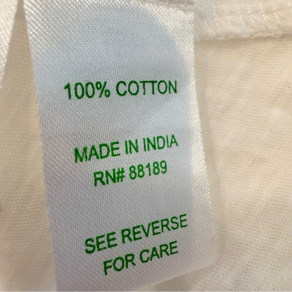 Lilly Pulitzer LOT OF 2 Tops Sleeveless 1- White 1- Blue Fringe Trim Sz M - Picture 11 of 16